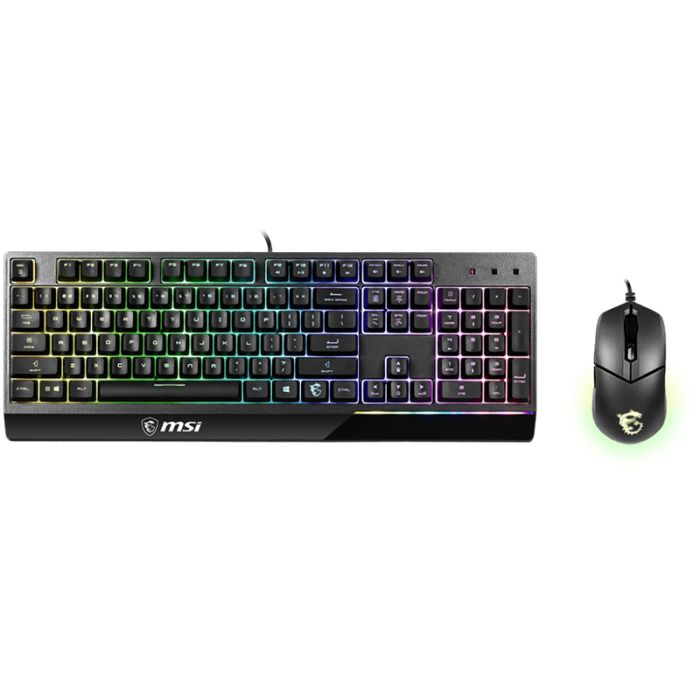 ENSEMBLE CLAVIER & SOURIS GAMER FILAIRE MSI VIGOR GK30 - NOIR sigshop