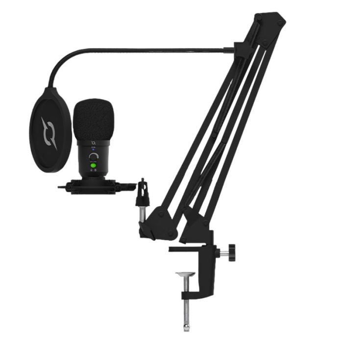 MICROPHONE GAMER AQIRYS VOYAGER USB - NOIR SIGSHOP