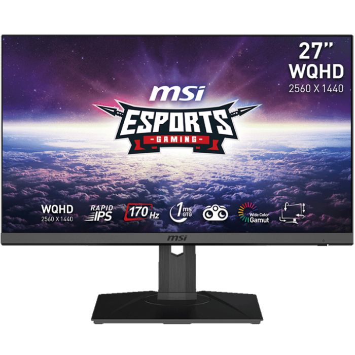 ECRAN GAMING MSI G272QPF 27'' WQHD IPS 170 HZ sigshop