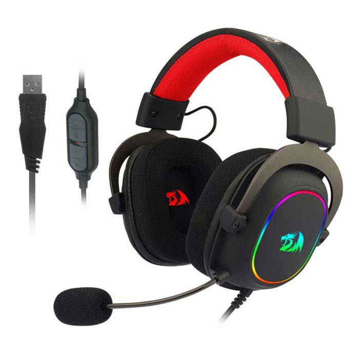 MICRO CASQUE GAMER REDRAGON ZEUS X H510-RGB USB 7.1 - NOIR sigshop
