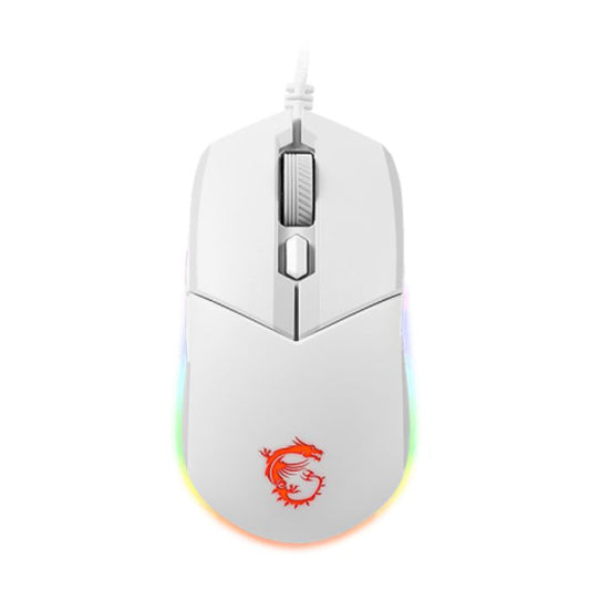 Souris GAMER FILAIRE MSI CLUTCH GM11 - BLANC