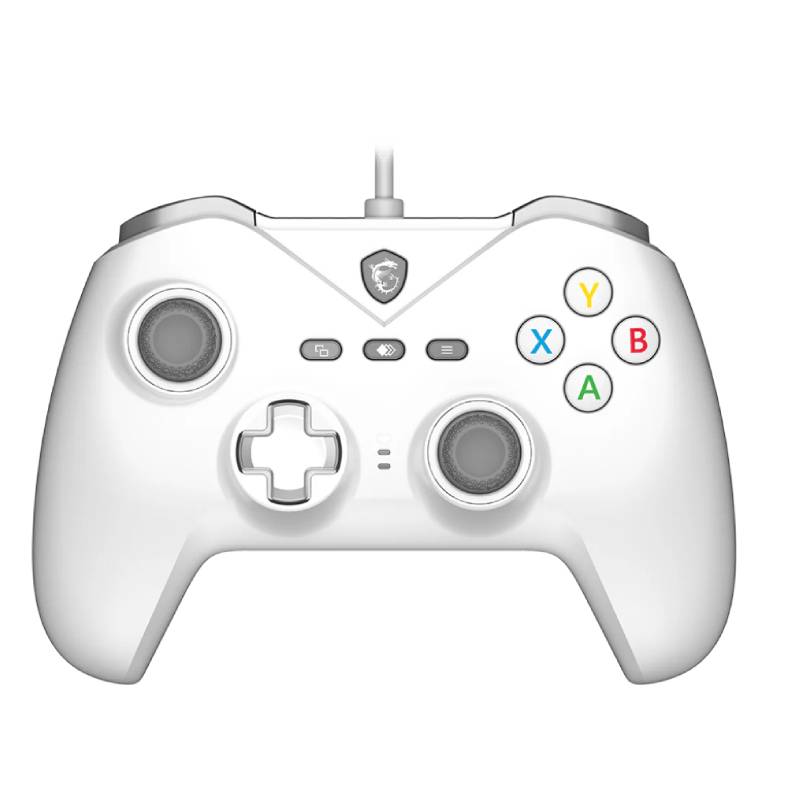 Manette de Jeu Filaire MSI FORCE GC200 – Blanc