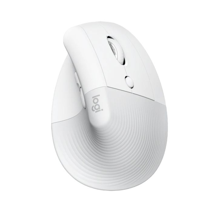 Souris Sans Fil LOGITECH Ergonomique Verticale Lift - Blanc